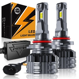 Auxbeam 9005 HB3 Fog Light,F22 Series 9005 Powersports, 6500K 110W 24000LM 700% Brighter 9005 Light For UTV ATV Offroad Vehicles