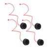 OHPHCALL 4pcs Professional Snooker Pool Cue Chalk Holder Billiard Chalk