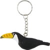 Elcomune Key Chain Wood Key Ring Toucan KC-20