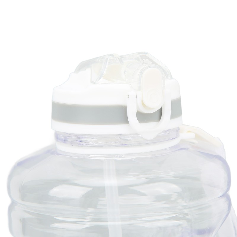 1500ml Large Capacity Sports Water Bottle Portable Scale Marking Poping