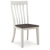 Signature Design by Ashley Darborn Farmhouse Armless Dining Chair with