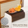 Kssiaz Couch Arm Tray, Bamboo Sofa Tray Table for Couch,