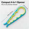 4-in-1 Jar Opener for Weak Hands – Multifunctional Bottle and