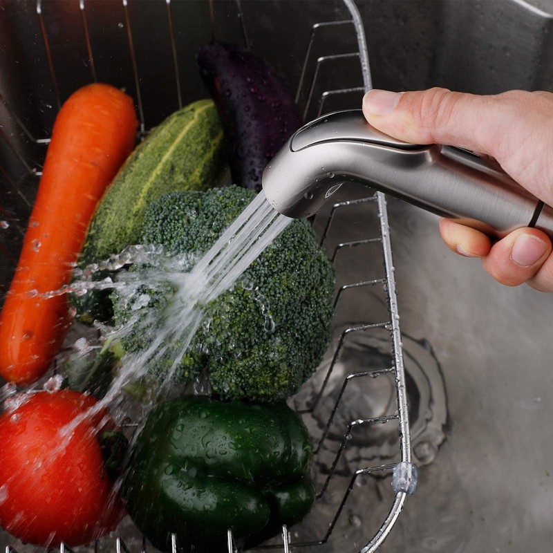 Houtingmann Kitchen Side Sprayer with Hose and Holder - Sprayer