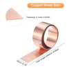 QUARKZMAN Copper Sheet Roll 2000 mm x 20 mm x