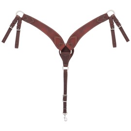 Weaver Leather Working Tack Roper Breast Collar , Golden chestnut