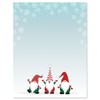 Christmas Gnomes Stationery - Holiday Letters, Printer Paper, 25 Sheets,