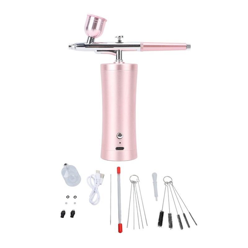 30PSI Electric Airbrush Kit Cordless Makeup Airbrush USB Charging Set