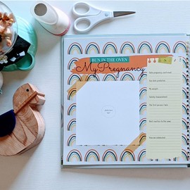 Muslim Baby Journal | First Year Baby Memory Book | Unisex