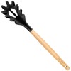 Premium Spaghetti Spoon Pasta Fork, Silicone Pasta Spoon with Teeth