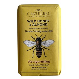 Castelbel Wild Honey & Almond Scented Soap, 10.5 Ounces