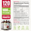 biophix D-Mannose 1000mg Capsules with Cranberry & Probiotics - D