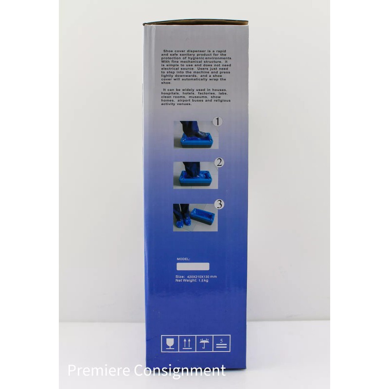 Unbranded Automatic Shoe Cover Dispenser New in Box Multiple Available