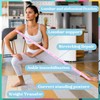 HEQU 2 Pcs Stretch Bands for Exercise Yoga Stretching Strap