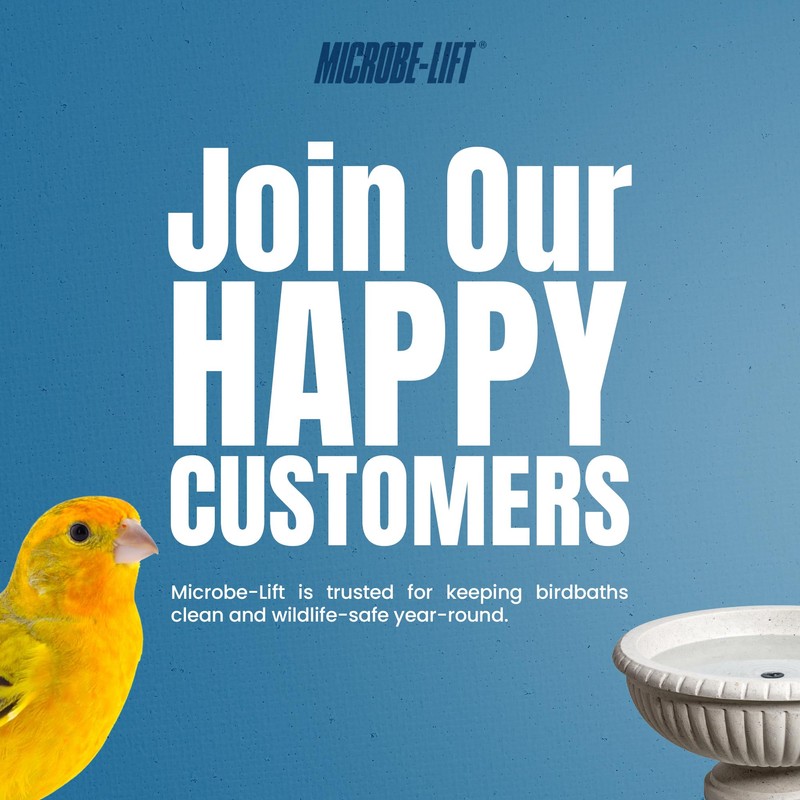Microbe-Lift Soy-Based Birdbath & Statuary Cleaner – 32 Oz –