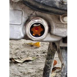 Helix Honda Adv 150, Adv 160 Pcx 150,160 Honda Helix CH250,  Side glass Oil Filter Cap
