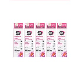 [Body Nature] Hair Removal Cream Body Lotus Flower x 5 / [바디네이처] 제모크림 바디 로터스 플라워 x 5개