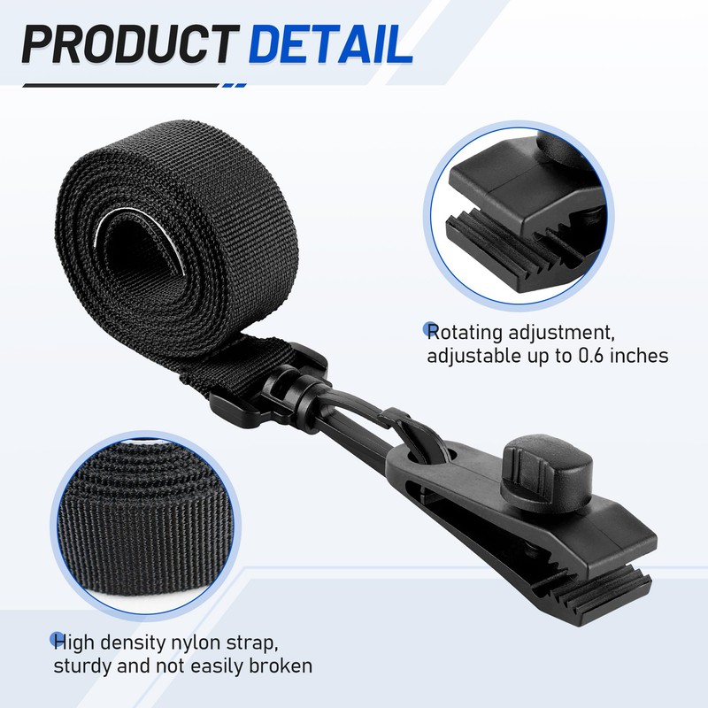 24 Pcs Pool Solar Cover Reel Attachment Kit, Inground Swimming