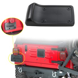 Rear License Plate Frame Holder Mount Bracket for 1997-2006 Jeep Wrangler TJ