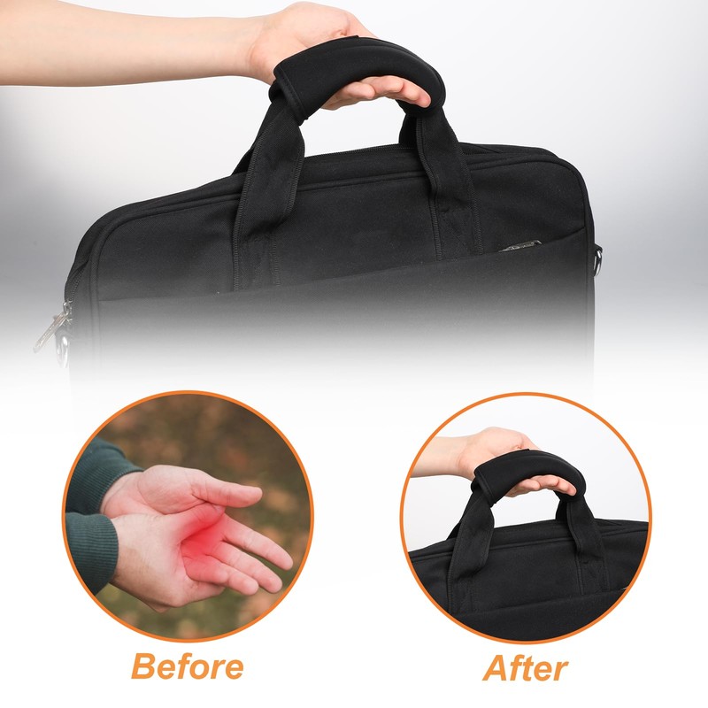 2 Pcs Luggage Handle Wraps for Suitcase Soft Luggage Handle