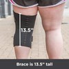 BraceAbility Knee Brace for Large Legs and Bigger People with
