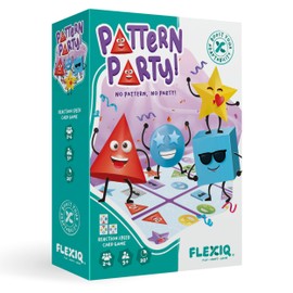WHAT DO YOU MEME? Pattern Party — Head-to-Head Puzzle Game by FlexiQ, Brain Teasers for Kids 5+, Board Games for Family Night