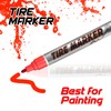 MC MOTOPARTS Permanent Color Tire Pen Marker Lettering Paint Drawing
