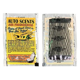 Individually Wrapped - Professional Car Air Freshener Pads - Remove Smells & Add Ambience (15 Per Pack) (X-Out)