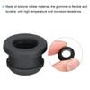 QUARKZMAN 4pcs Snap Rubber Grommet Connector Mounting Diameter 11.5mm ID