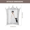 Zerodeko Pearl Crown Photo Frame Wedding Picture Display Family Photo