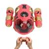 Remote Control Motorboat with 500mah Battery Submarine Spray Gasboat for