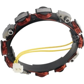 592830 Alternator fits for Briggs & Stratton 465777Alternator Stator Fit for Briggs & Stratton 10-16 Amp,Repacle 394890 393374 691185 696458 691064 S2546 S1742 SST18 X330 Z225 Z245 Z425