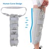 Knee Immobilizer Brace with Shoulder Sling Knee Splint Support for