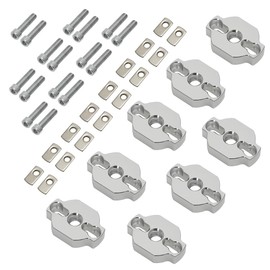 AUTOVIC Heavy-Duty ATV Tie Down Anchors Kit Aluminum Anchor Accessories for CF Moto UTV/ATV 8pcs Low-Profile Design Stronger Clamping Force Mounts 8pcs