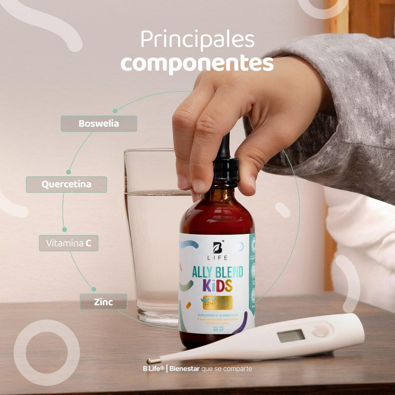 Ally Blend Kids en gotas 60 ml 2 meses de
