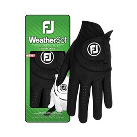 FootJoy WeatherSof Women's Golf Glove, Black