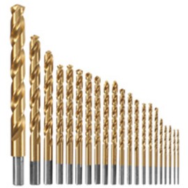 Bosch TI21A 21 pc. Titanium Nitride Coated Metal Drill Bit Set