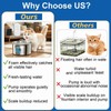 20 Pcs Cat Water Fountain Filter Compatible with 3.2L &