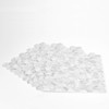 In Home InHome NH2359 Hexagon Marble Peel Stick Backsplash Tiles,