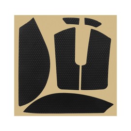 0.65mm Thickness PTFE Smooth Mouse Feet for Skateboard Game Replacement for Razer DeathAdder V3 Pro (Black)