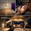 KoudHug 2-in-1 Galaxy Projector Night Light,USB Portable Starry Sky Night