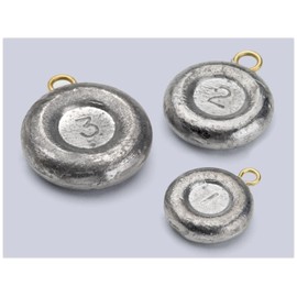 Bullet Weights Disc Sinkers Size 5 oz. 16/bx