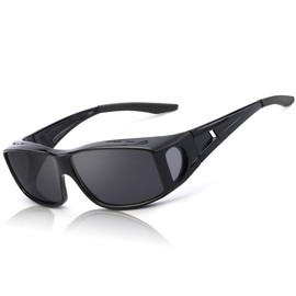 IGnaef Fit Over Sunglasses for Men Women Polarized Wrap Around Sunglasses to Wear Over Glasses with UV Protection IF0311