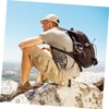 Kisangel Keychain Compass Thermometer Hiking Survival Tool Mini Compass for