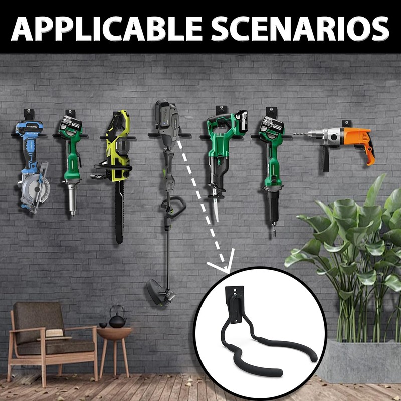 3-H Weed Eater Hanger 2 Pack,2 Garden Hose Holder,2 Screw