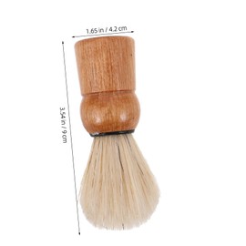 Ipetboom Beard Grooming Kit Wooden Handled Brush Boar Bristle for Men's Shave Experience