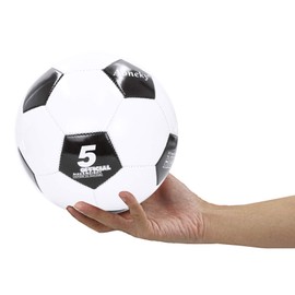 Aoneky Adult 5-Pack Size 5 Traditional Soccer Ball - Ships Deflated, Pump Included