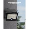Eontim Solar Flood Light, 232 LEDs Bright Motion Sensor Outdoor
