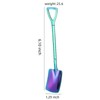 Coffee Spoons Stainless Steel Tea Round Dessert Long Handle for