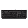 Cherry KC 1000 Wired Keyboard, Black JK-0800EU-2